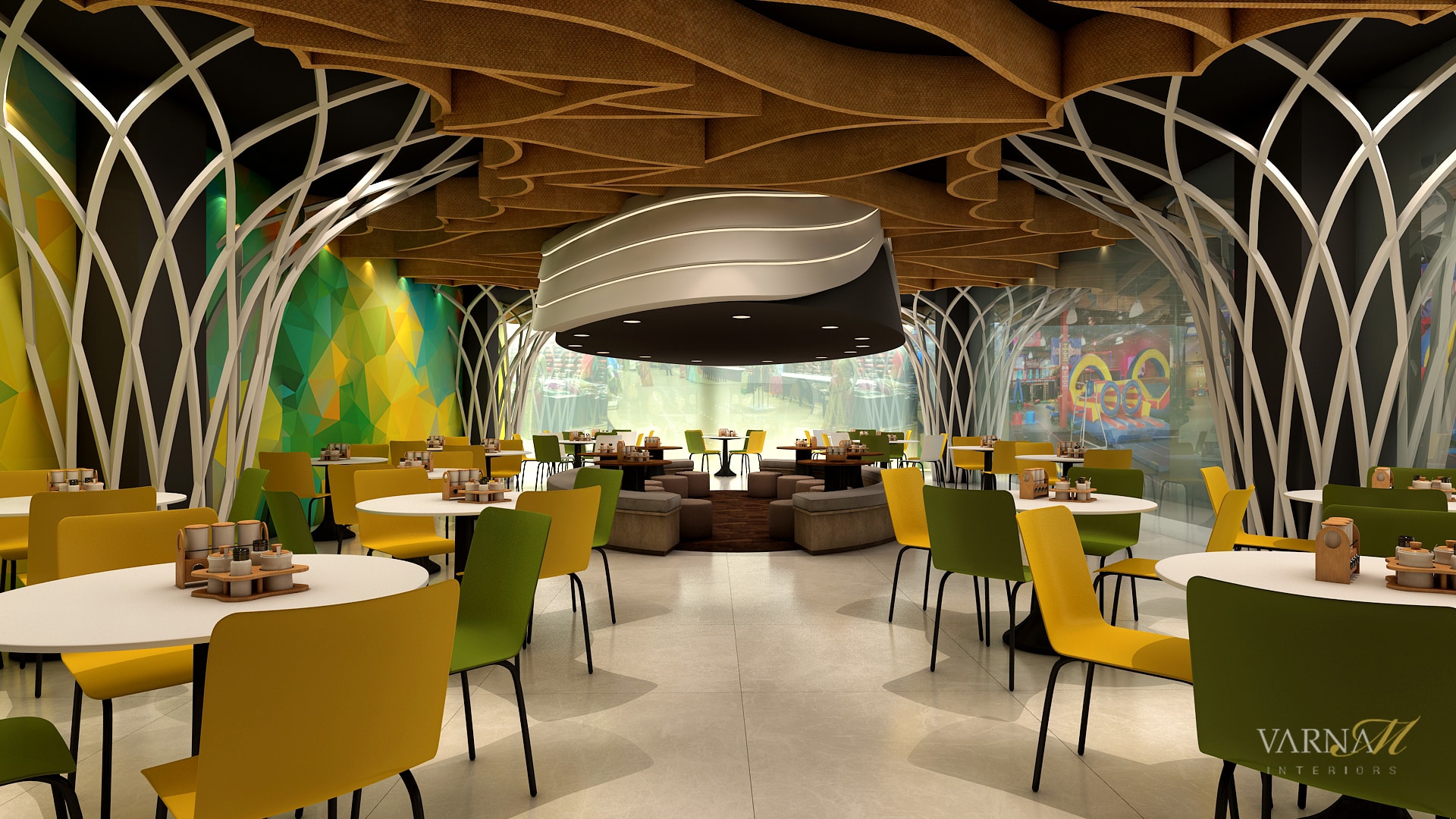 Fairy Tale Theme Food Court