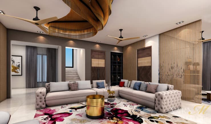 Luxury linear villa